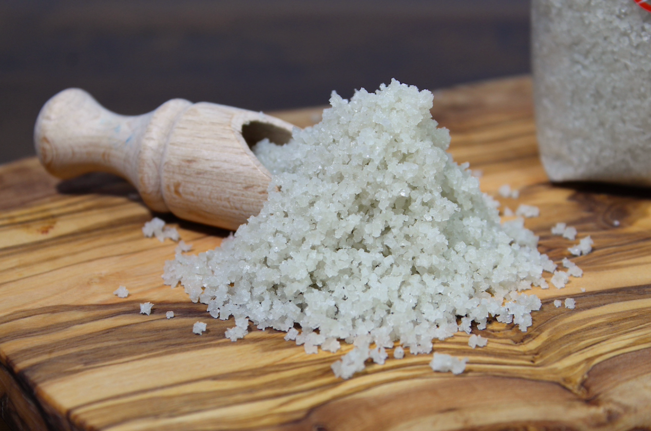 Celtic Sea Salt - Fine Guerande Salt 1.1 lb and Shovel - "Artisans du Sel"